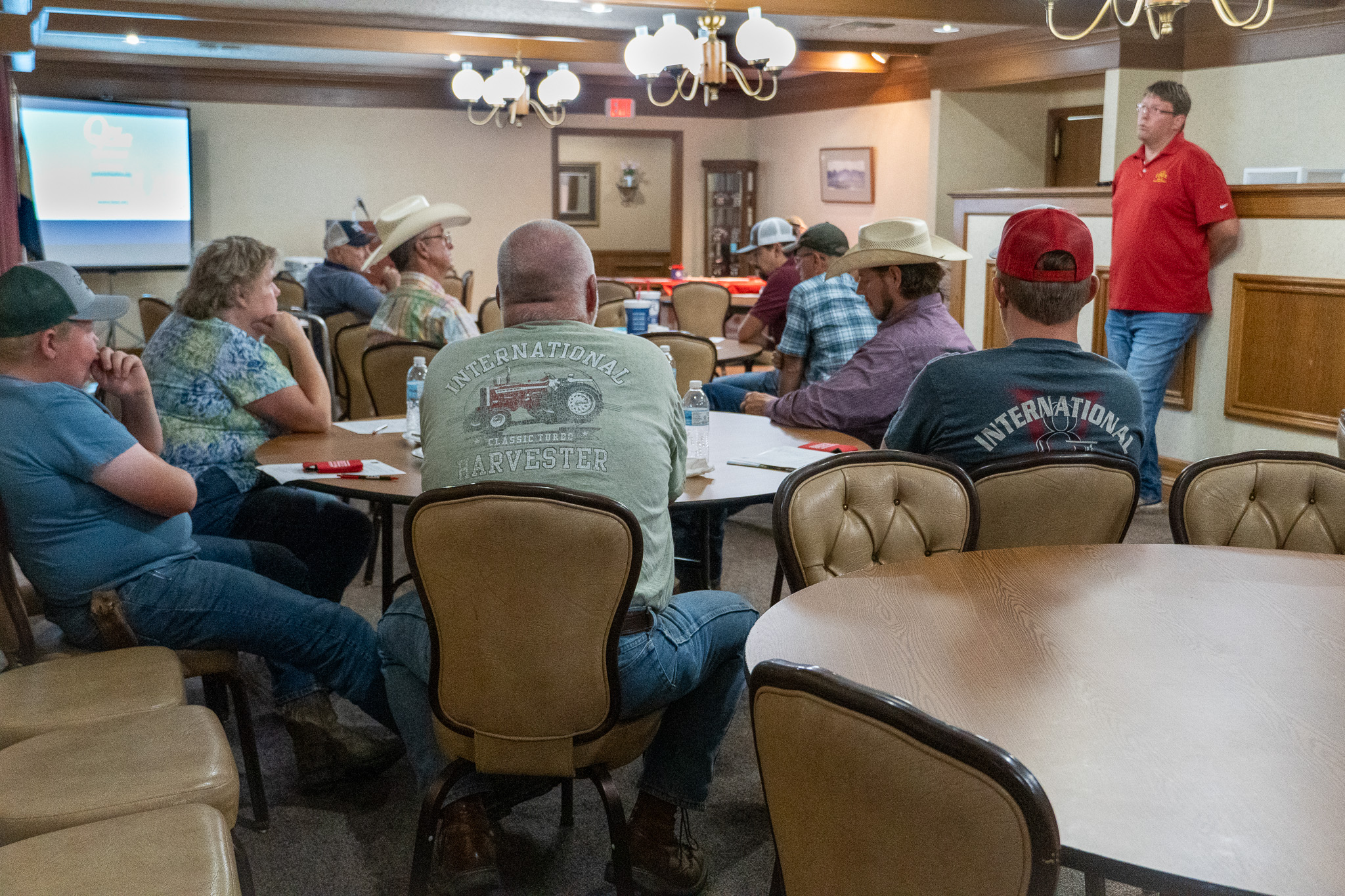 cattle producers at BQA training