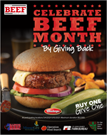 Celebrate Beef Month by Giving Back 